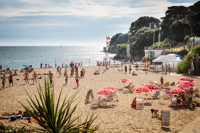 Plage de la Noëveillard à Pornic